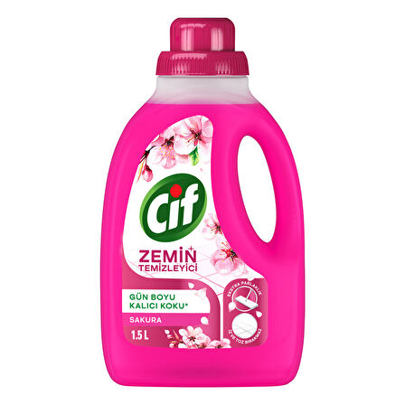 Cif Zemin Temizleyici Sakura 1.5 L 2 ADET