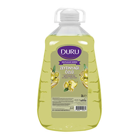 Duru Sıvı Sabun Zeytinyağlı 3 L 2 ADET