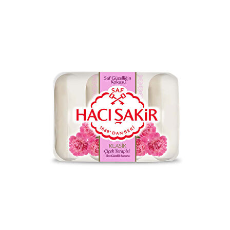 Hacı Şakir Klasik Çiçek Terapisi Güzellik Sabunu 4X70 G 2 ADET