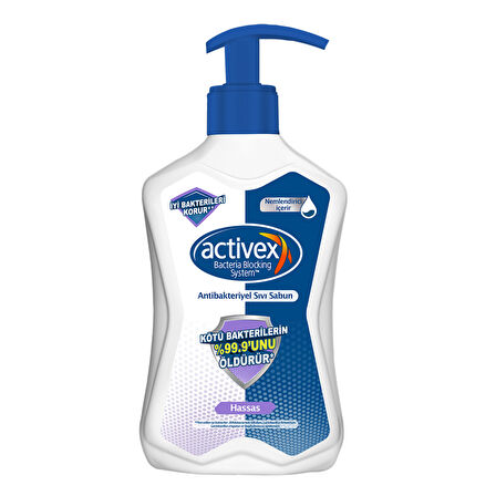 Activex Sıvı Sabun Hassas 500Ml 2 ADET