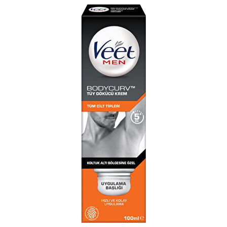 Veet Men Koltuk Altı Bölgesi Özel Tüy Dökücü Krem 100 Ml 2 ADET
