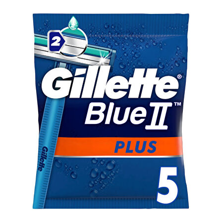 Gillette Blue2 Plus 5'li Poşet Tıraş Bıçağı 2 ADET