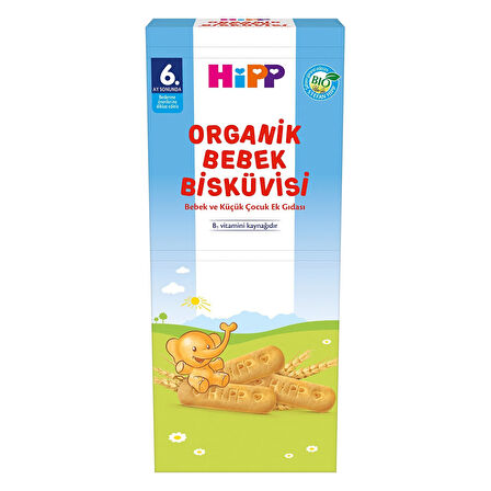 Hipp Organik Bebek Bisküvisi 180 G 2 ADET