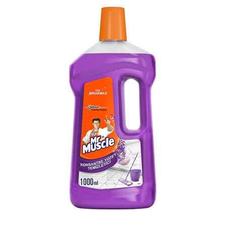 Mr. Muscle Konsantre Yüzey Temizleyici Lavanta 1 L 2 ADET