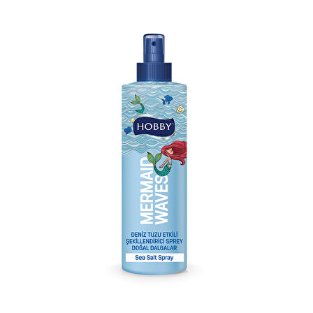 Hobby Mermaid Deniz Tuzu Etkili Saç Spreyi 250 Ml 2 ADET