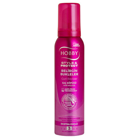 Hobby Style&Protect Belirgin Bukleler Saç Köpük 150 Ml 2 ADET