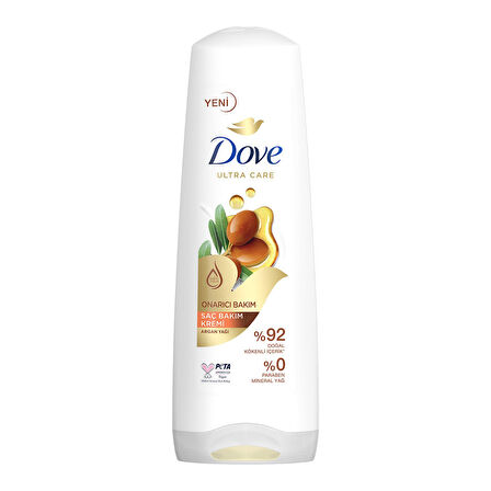 Dove Ultra Care Saç Bakım Kremi Onarıcı Bakım Argan Yağı 350 ml 2 ADET