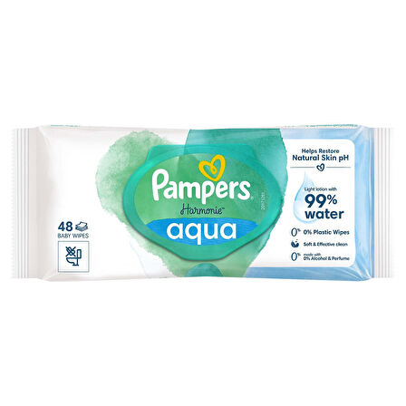 Prima Pampers Aqua Pure Islak Havlu 48'lli 2 ADET