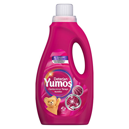 Yumoş Sıvı Bakım Deterjanı Canlandırıcı Terapi Renkliler 30 Yıkama 1500 Ml 2 ADET