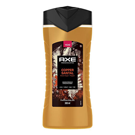 Axe Copper Santal Premium Duş Jeli 300 Ml 2 ADET