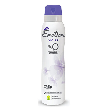 Emotion Deodorant Sprey Violet 150 Ml 2 ADET