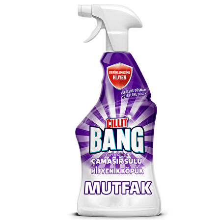 Cillit Bang Dezenfektan Mutfak Temizleyici Sprey 750 Ml 3 ADET