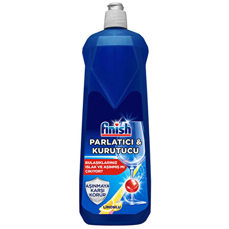 Finish Bulaşık Makinesi Parlatıcı Limonlu 800 Ml 3 ADET