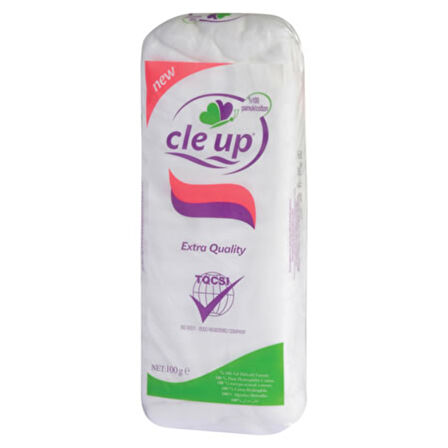 Cle Up Hidrofil Pamuk 100 Gr 3 ADET