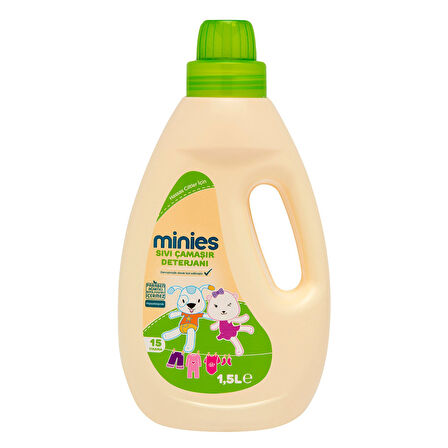 Minies Sıvı Çamaşır Deterjanı 1.500 Ml 3 ADET