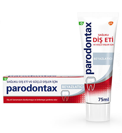 Parodontax Beyazlatıcı Diş Macunu75 Ml 3 ADET