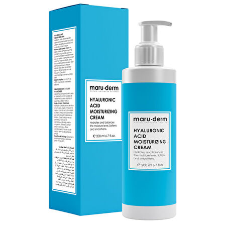 Maruderm Hyalüronik Asit Nemlendirici Krem 200 Ml 3 ADET