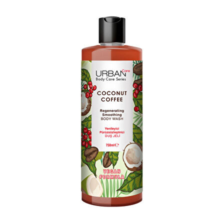 Urban Care Coconut Coffee Duş Jeli 750 Ml 3 ADET
