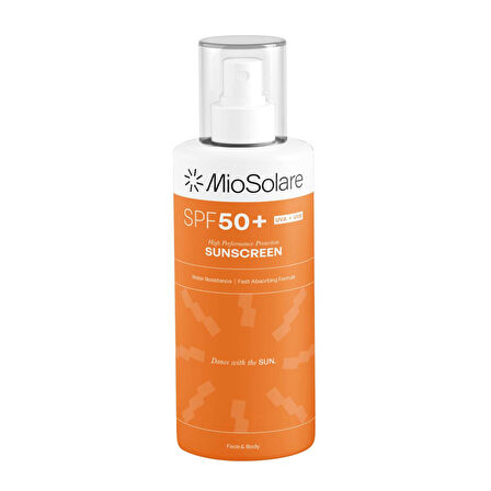 Miosolare Protection Sunscreen Spf50 +/150Ml 3 ADET