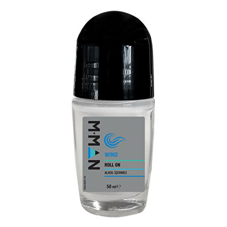 M Man Roll On Wind 50 Ml 3 ADET