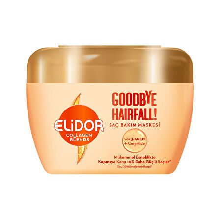 Elidor Saç Bakım Maskesi Goodbye Hairfall 160 ml 3 ADET