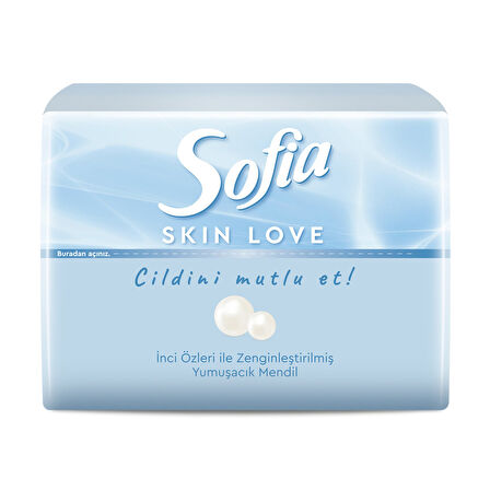 Sofia Skin Love Mini Mendil 75'li 3 ADET