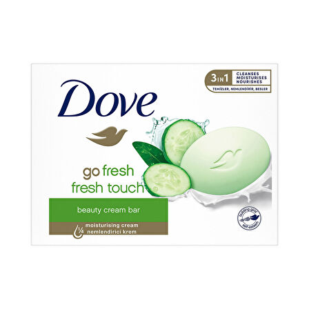 Dove Beauty Cream Bar Fresh Touch Nemlendirici Etkili 90 G 3 ADET