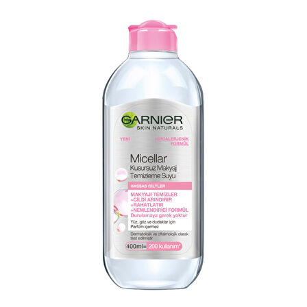 Garnier Micellar Kusursuz Makyaj Temizleme Suyu 400ML 3 ADET