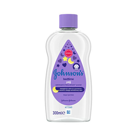 Johnson's Baby Bedtime Yağ 300 Ml 3 ADET