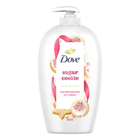 Dove Sugar Cookie Sıvı Sabun 450 Ml 3 ADET