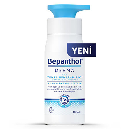 Bepanthol Derma Temel Nemlendirici Losyon 400 Ml 3 ADET