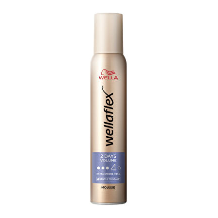 Wella Wellaflex 2 Days Volume Mousse Extra 200 Ml 3 ADET