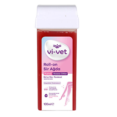 Vi-Vet Pudralı Kartuş Sir Ağda 100 Ml 3 ADET
