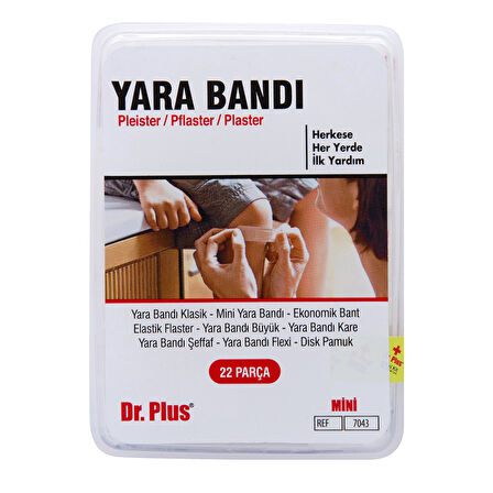 Dr Plus Yara Bandı 22 Parça Karışık 3 ADET