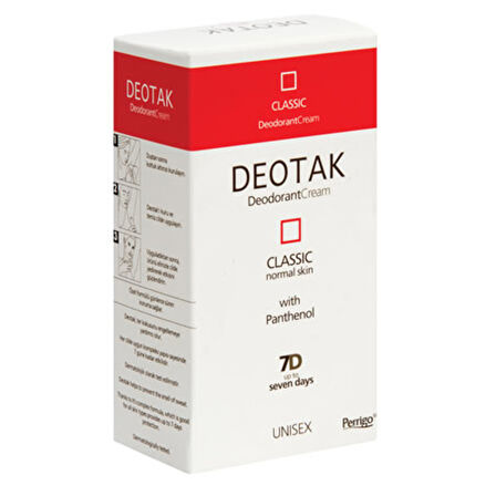 Deotak Krem Deodorant Classic 35 Ml 3 ADET