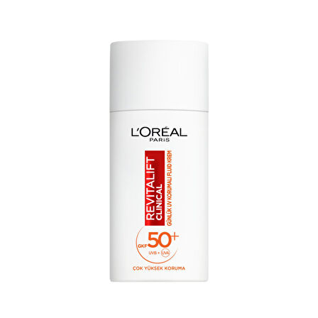 L'Oréal Paris Revitalift Clinical Uv Gkf50+ Krem 50 Ml 3 ADET