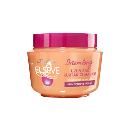 L'Oréal Paris Elseve Dream Long Uzun Saç Kurtarıcı Maske 300 Ml 3 ADET