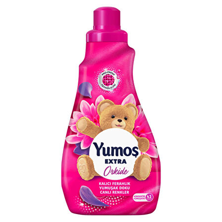 Yumoş Extra Konsantre Çamaşır Yumuşatıcı Orkide 1008 ml 42 Yıkama 3 ADET