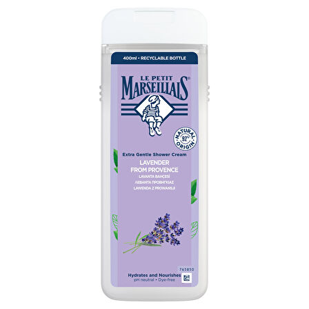 Le Petit Marseillais Lavanta Balı Duş Jeli 400 Ml 3 ADET