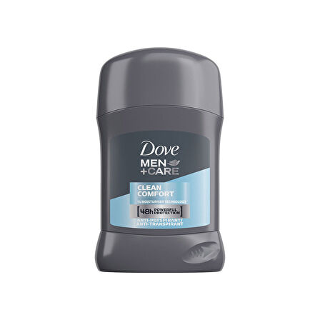 Dove Men Clean Comfort Stick 50 Ml 3 ADET