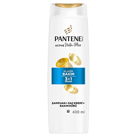 Pantene Temel Bakım 3ü1 Arada Şampuan 400 Ml 3 ADET