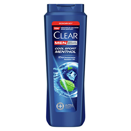 Clear Men Erkek Şampuan Kepeğe Karşı Etkili 600 Ml 3 ADET