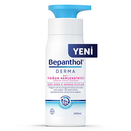 Bepanthol Derma Yoğun Nemlendirici Losyon 400 Ml 3 ADET