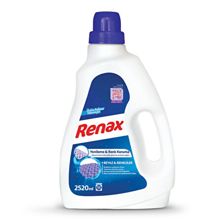 Renax Sıvı Çamaşır Deterjanı Beyazlar & Renkliler 2.52 L 3 ADET