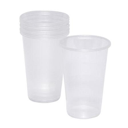 Roll-Up Plastik Şeffaf Bardak 10'lu 250 Cc 3 ADET