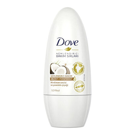 Dove Women Roll On Coconut 50 Ml 3 ADET