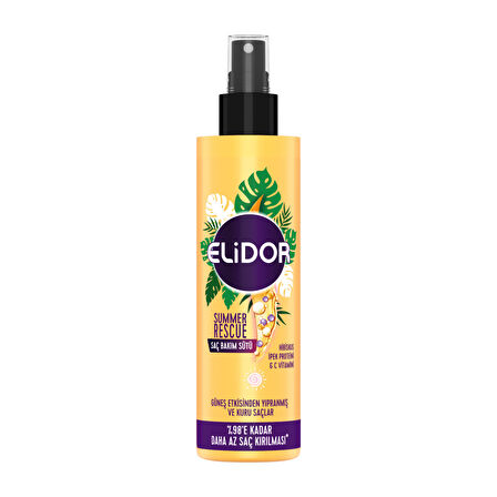 Elidor Summer Rescue Sıvı Saç Kremi 200 Ml 3 ADET