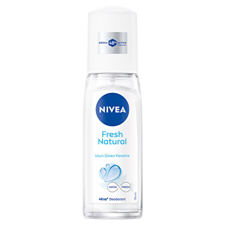 NIVEA Kadın Pump Sprey Deodorant 48 Saat Ter Koruması 75 Ml 3 ADET