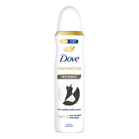 Dove Invisible Dry Sprey Deodorant 150 Ml 3 ADET