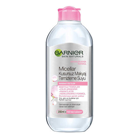 Garnier Micellar Kusursuz Makyaj Temizleme Suyu 200 Ml 3 ADET